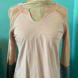 Sundance long sleeve shirt.  Pink.  Medium